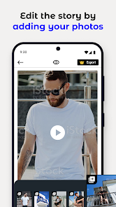 Screenshot 3 for Instory Story Video Maker 1.1.2.1 APK Premium