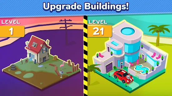Screenshot 1 for Taps to Riches 2.72 Mod money