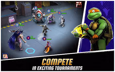 Screenshot 3 for Ninja Turtles Legends 1.26.5 Mod APK money