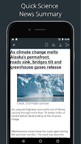 Screenshot 3 for Science News Daily 13.1 MOD APK Premium Unlocked