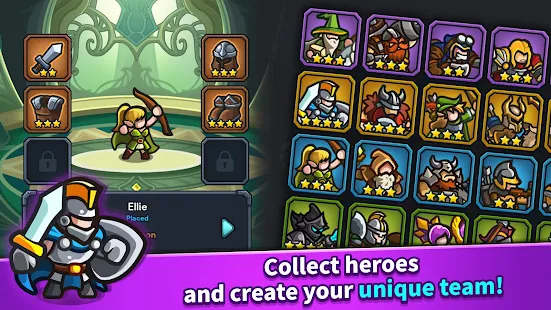 Screenshot 1 for Idle Kingdom Defense 1.1.22 MOD APK Unlimited Money