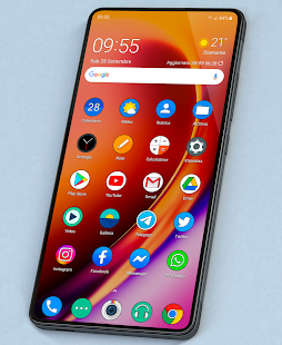 Screenshot 1 for OXYGEN CIRCLE ICON PACK 2.1 Patched