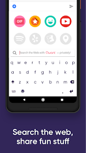 Screenshot 4 for Fleksy Emoji GIF keyboard app Premium 9.7.6 APK