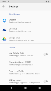 Screenshot 5 for CloudPlayer Platinum 1.8.6 APK MOD Patched Optimized