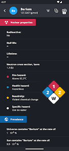 Screenshot 4 for Periodic Table 2024 PRO 3.2.9 APK Full Version