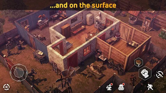 Screenshot 3 for Dawn of Zombies Survival after the Last War 2.45 MOD + DATA (Unlimited Money)