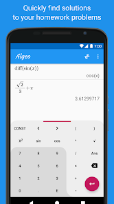 Screenshot 2 for Graphing Calculator Algeo 2.38.1 APK Pro Mod Extra