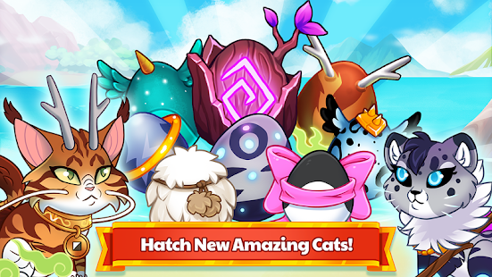 Screenshot 2 for Castle Cats Idle Hero RPG 2.10.1 MOD (Free Shopping)