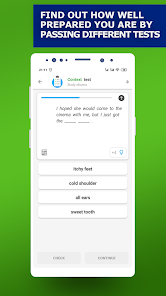 Screenshot 6 for English Idioms and Slang Phrases 1.4.2 APK PRO