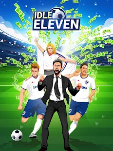 Screenshot 6 for Idle Eleven Be a millionaire soccer tycoon 1.6.6 MOD (Unlimited Money)