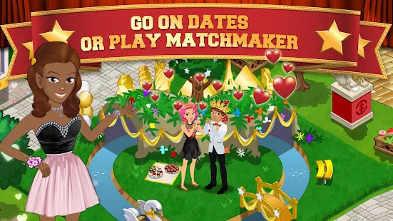 Screenshot 3 for High School Story 5.4.0 MOD APK Unlimited Shopping