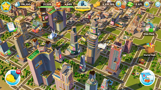 Screenshot 6 for Citytopia 2.2.0 MOD APK Unlimited Gold + Money