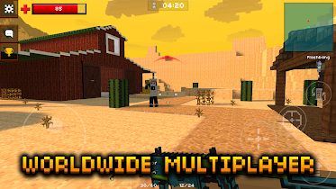 Screenshot 1 for Pixel Strike 3D 4.0.1 APK + MOD Unlimited Money