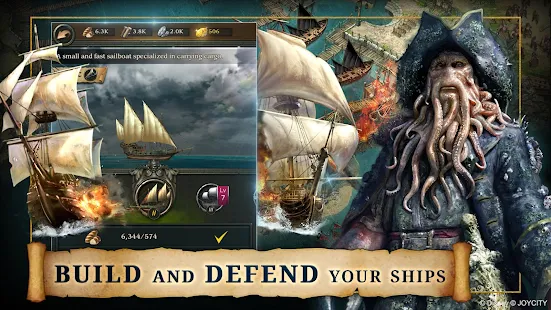 Screenshot 3 for Pirates of the Caribbean ToW 2.1.0.2 MOD APK + Data