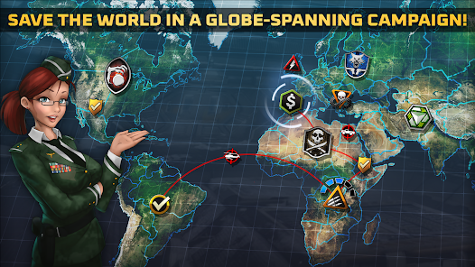 Screenshot 3 for Modern Command 1.12.8 MOD APK Unlimited Money Stars