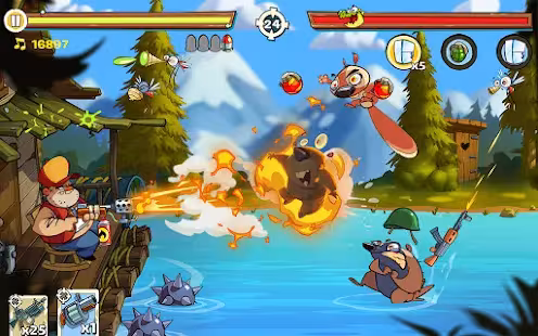 Screenshot 6 for Swamp Attack 2 1.0.2.138 Mod money