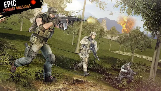 Screenshot 4 for FPS Task Force 2020 New Shooting Games 2020 2.6 Mod god mode