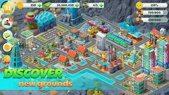 Screenshot 4 for Town City Village Building Sim Paradise Game 4 U 2.1.2 APK + MOD
