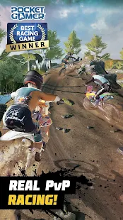 Screenshot 1 for Dirt Bike Unchained 8.2.10 MOD APK Speed Hack