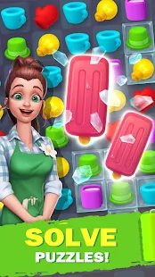 Screenshot 1 for Dream Home Match 3.5.1 MOD +  DATA  (Unlimited Coins + Trophies)