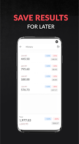 Screenshot 3 for Discount Calculator 1.7.1 MOD APK Premium Unlocked