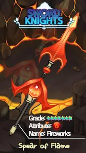 Screenshot 3 for Sword Knights Idle RPG 1.3.83 MOD (Unlimited Gold + Magic Stones + Experience)