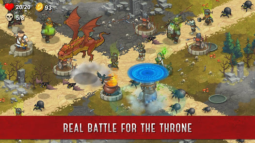 Screenshot 4 for Throne Offline 1.0.130 MOD APK Unlimited Money