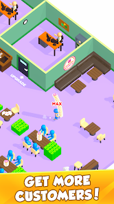 Screenshot 3 for Restaurant Tycoon Donut Games Mod APK 0.5 Unlimited money