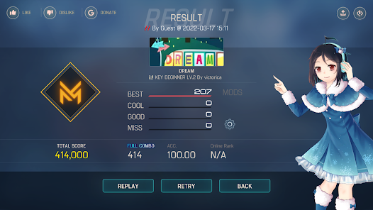 Screenshot 3 for MalodyV 5.1.3 APK Full Game