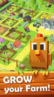 Screenshot 4 for Blocky Farm 1.1.51 APK + MOD Unlimited Money