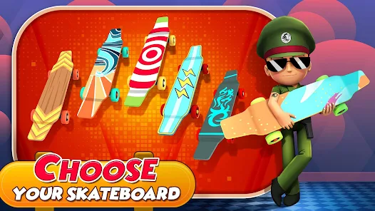 Screenshot 5 for Little Singham Super Skater 1.0.317 MOD APK Unlimited Spins