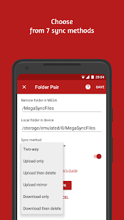 Screenshot 4 for Autosync for MEGA MegaSync 4.4.16  Ultimate