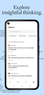 Screenshot 1 for Medium 4.5.1106359 MOD APK Premium Unlocked