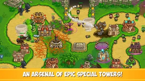 Screenshot 4 for Kingdom Rush Frontiers Tower Defense Game 5.3.02 MOD Unlimited Money/Unlocked