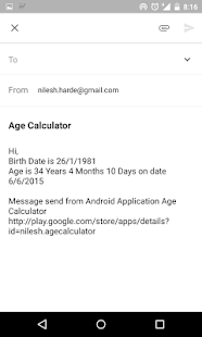 Screenshot 2 for Age Calculator 9.10.17.29 Ads- Free