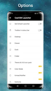Screenshot 6 for Cool EM Launcher EMUI launcher for all 2020 3.8 Prime