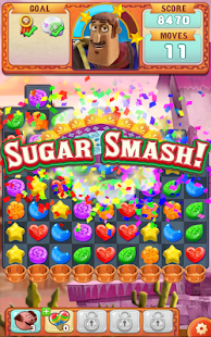 Screenshot 6 for Sugar Smash Book of Life Free Match 3 Games. 3.104.105 Mod money