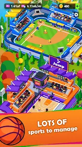 Screenshot 1 for Sports City 1.20.14 MOD APK Unlimited Money