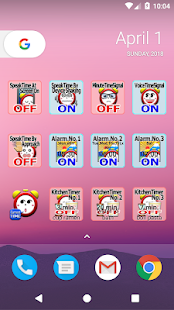 Screenshot 4 for VoiceTimeSignal Pro for Galaxy 5.4.0 Paid