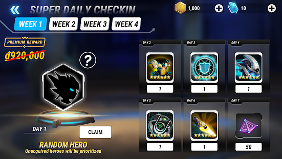 Screenshot 1 for Heroes Infinity 1.33.19L Mod money