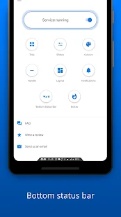 Screenshot 2 for Bottom Quick Settings Notification Customization Premium 6.1 Mod