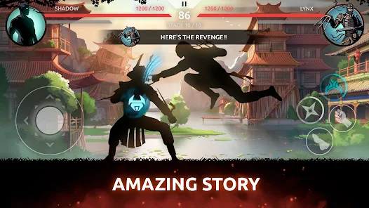 Screenshot 7 for Shadow Fight Shades 1.1.0 MOD APK God Mode