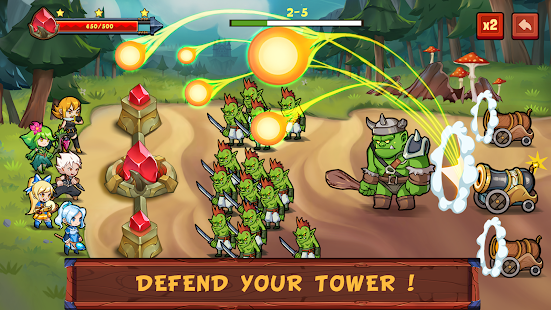 Screenshot 1 for Summon Heroes New Era 0.26 Mod money