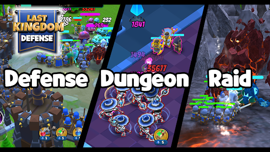 Screenshot 1 for Last Kingdom Defense 2.9.6 Mod free shopping