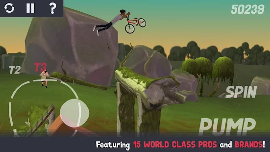 Screenshot 3 for Pumped BMX 3 v1.0.8 APK MOD Unlocked All Skins