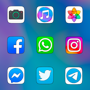 Screenshot 4 for EMUI CARBON ICON PACK 3.2 Patched