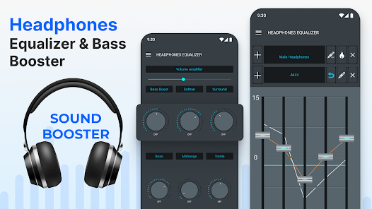 Screenshot 6 for Headphones Equalizer Music Bass Enhancer 2.3.12 Unlocked APK