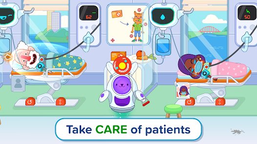 Screenshot 4 for Pepi Hospital 2 Flu Clinic 1.1.2 MOD APK Unlocked All Content