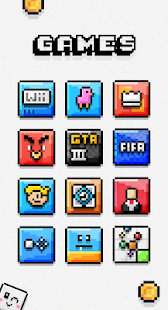 Screenshot 2 for Squixel Icon Pack 1.2 Patched