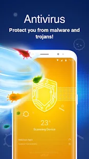 Screenshot 2 for Clean Master Antivirus, Applock & Cleaner 7.4.5 MOD